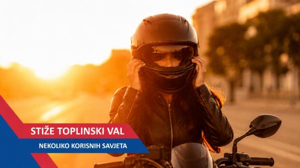 Toplinski val stiže u Hrvatsku: 10 savjeta za sigurnu vožnju motocikla po vrućini